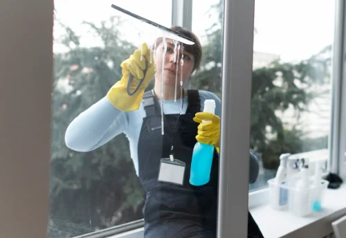 Nettoyage de vitres intérieures et extérieures à Sougé